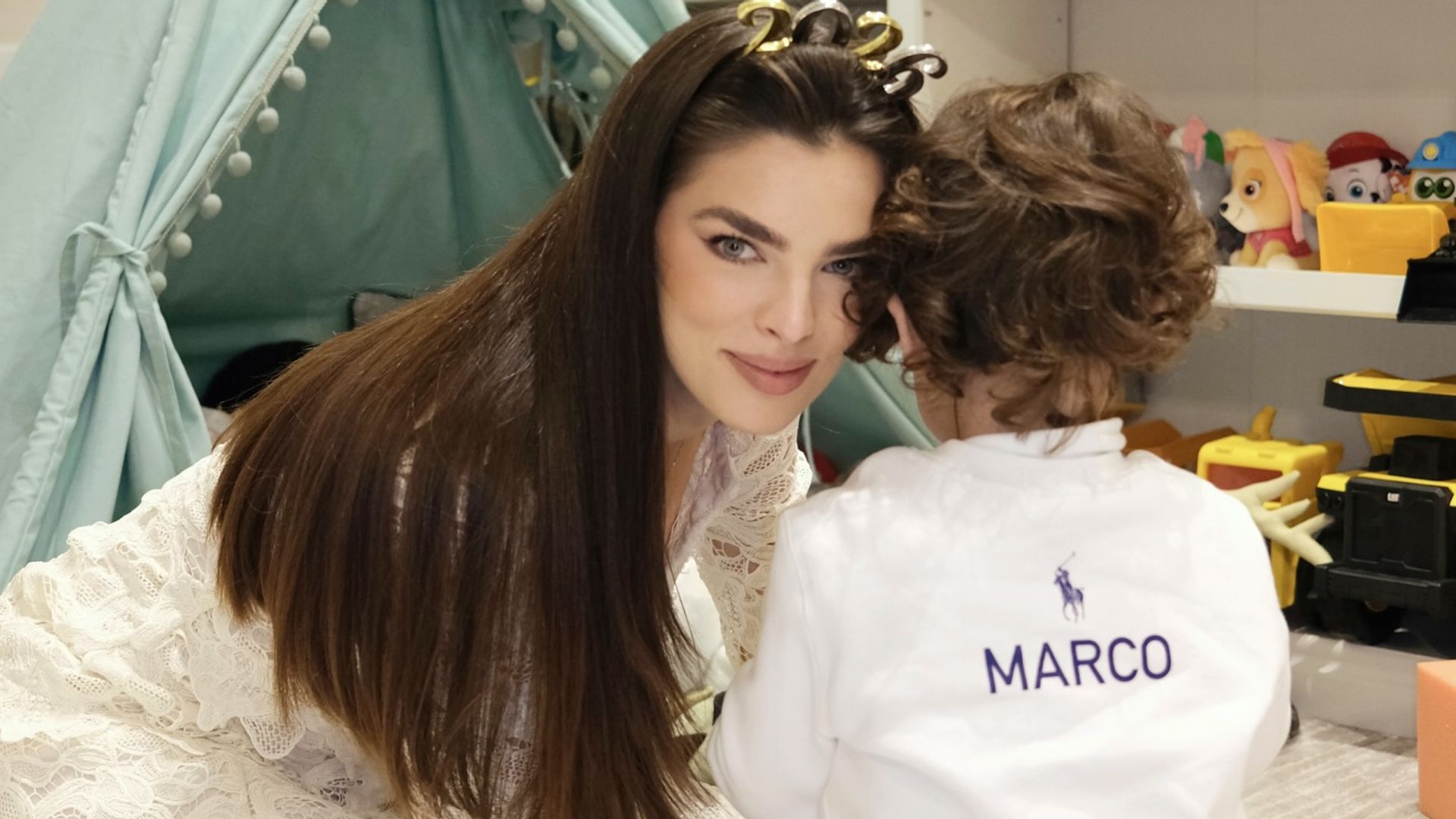 Nadia Ferreira comparte fotos de Marquito y Myla en Las Vegas