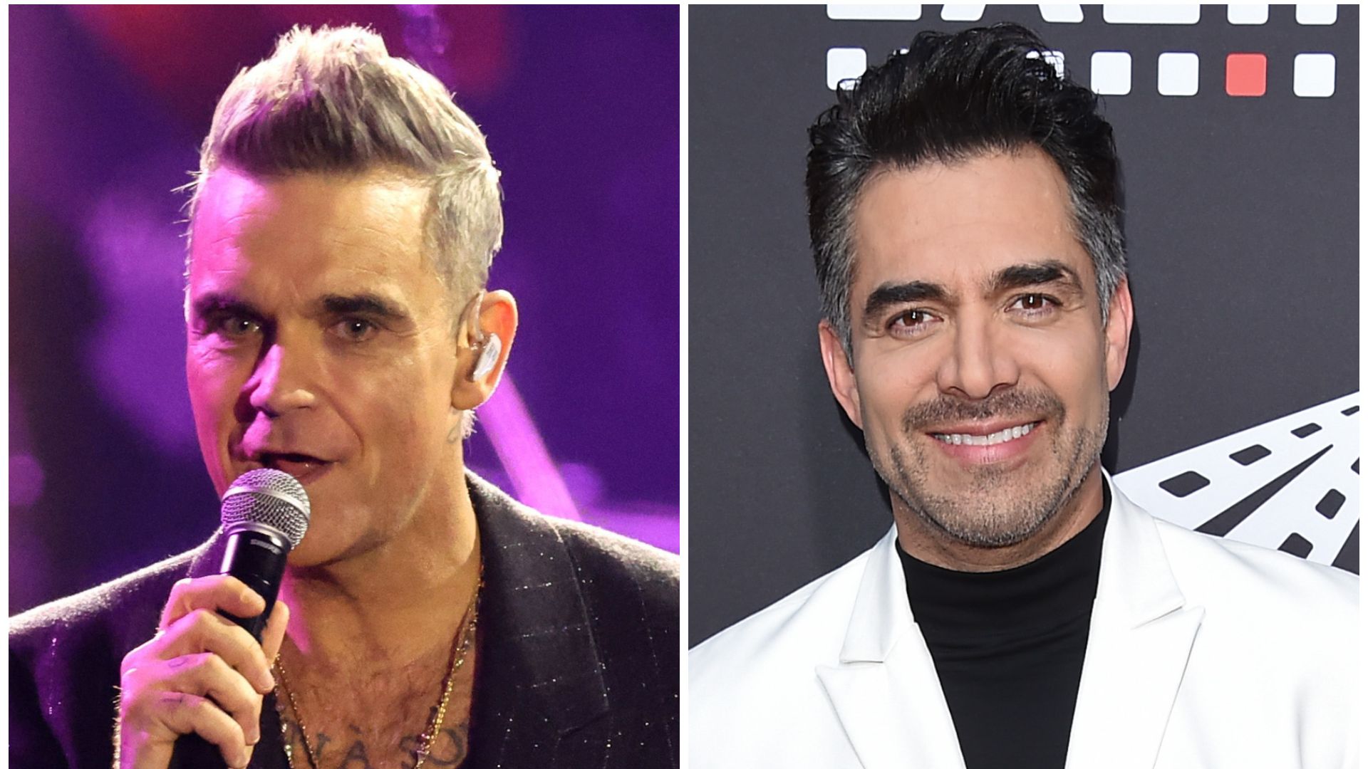 Robbie Williams y Omar Chaparro se reencuentran en México