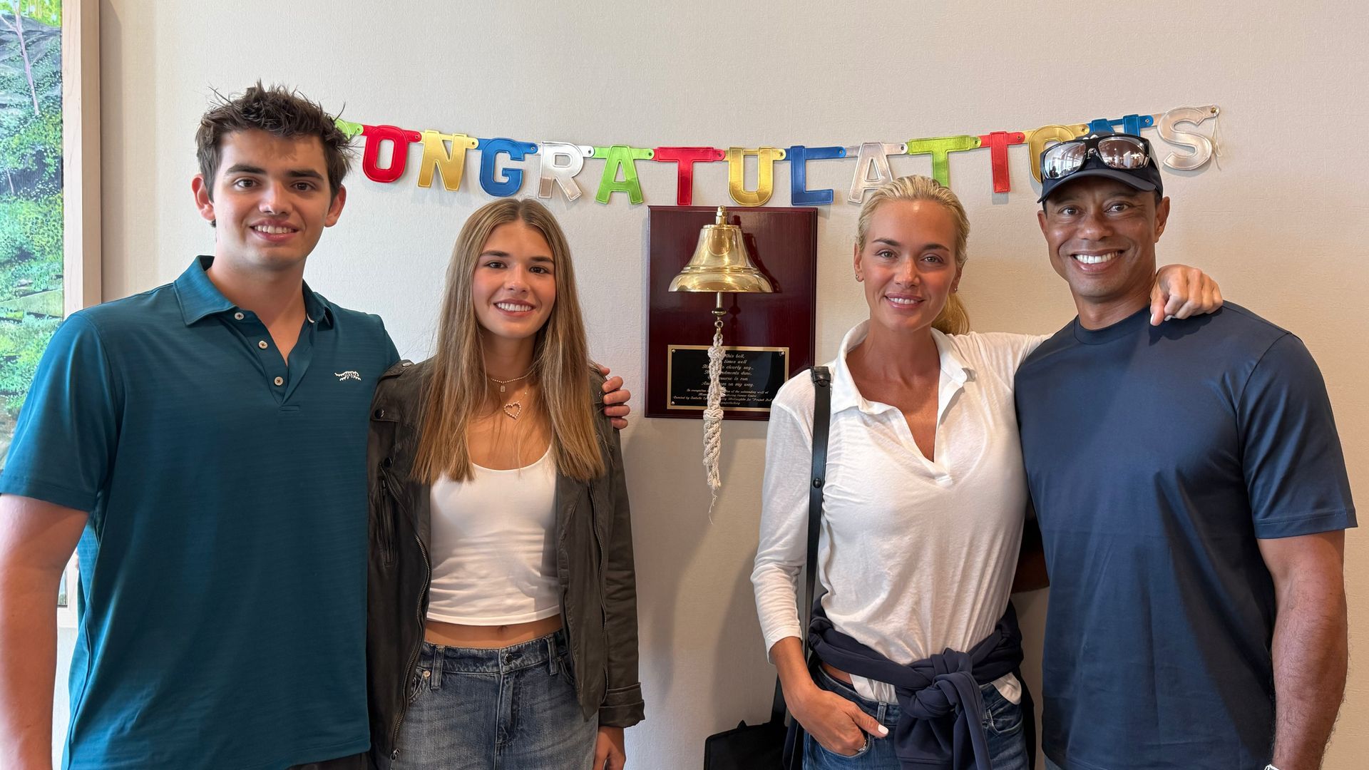 Vanessa Trump vence el cáncer de mama junto a Tiger Woods