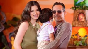 Nadia Ferreira y Marc Anthony llevan a sus hijos a Disney