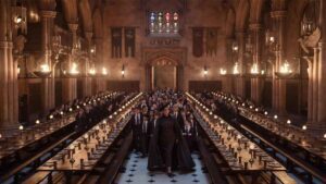 Nuevos escudos de Hogwarts en la serie de Harry Potter