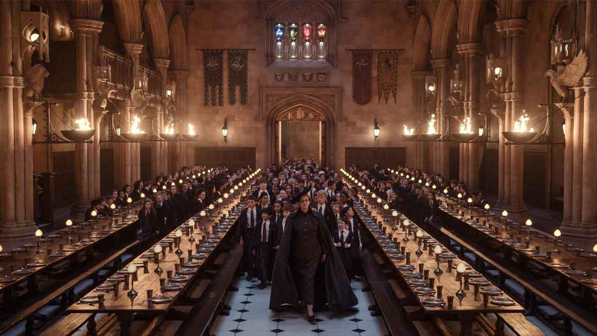 Nuevos escudos de Hogwarts en la serie de Harry Potter