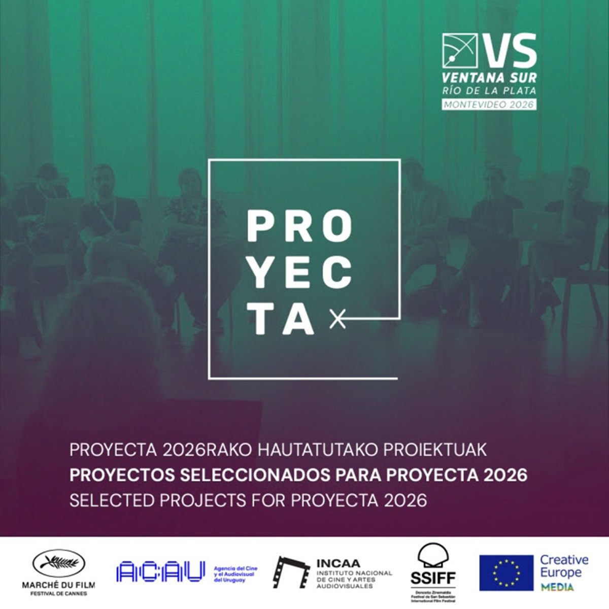 Proyecta 2026 presenta 12 proyectos en Ventana Sur