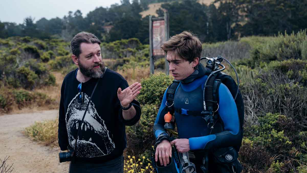 Whalefall: el duro rodaje de Austin Abrams según Duffield