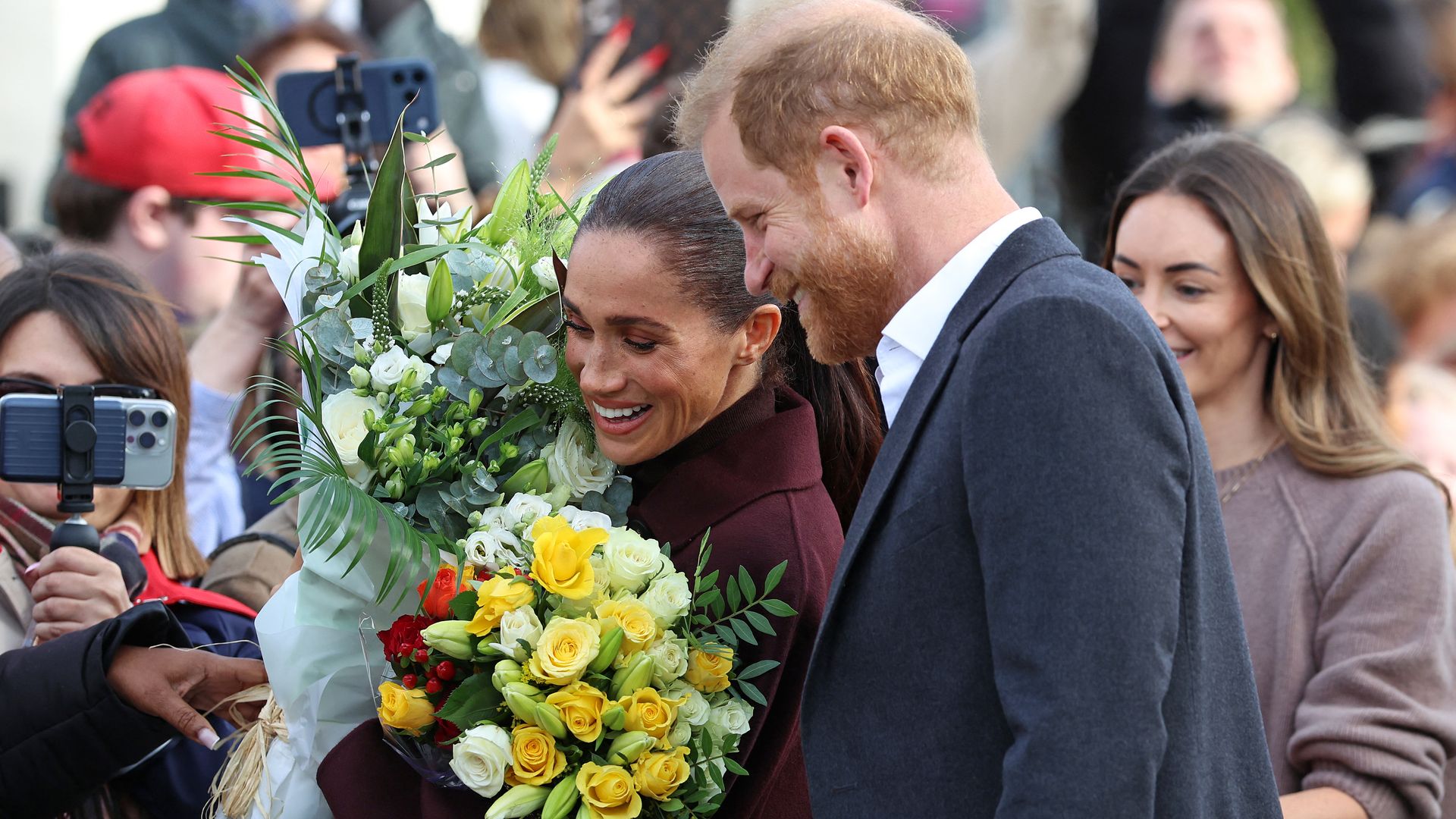 Harry y Meghan reaparecen juntos en Reino Unido