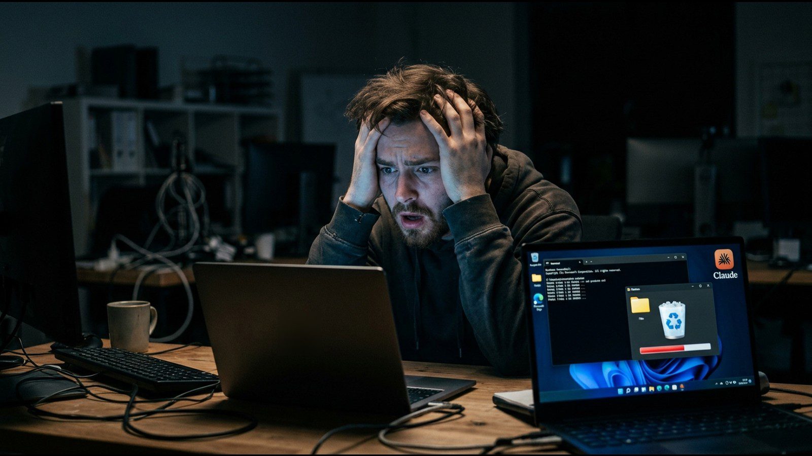 Claude Code borra 48.218 archivos en Windows: qué pasó