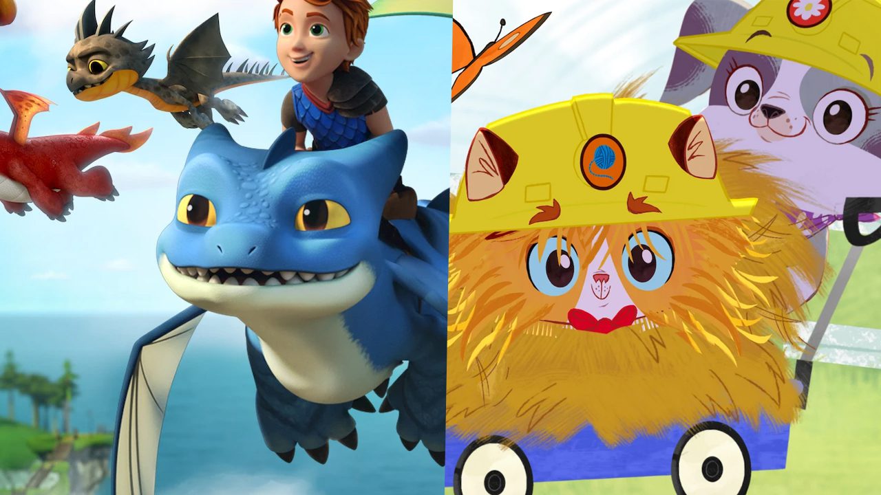 Netflix retira Dragons: Rescue Riders y Rhyme Time Town en noviembre