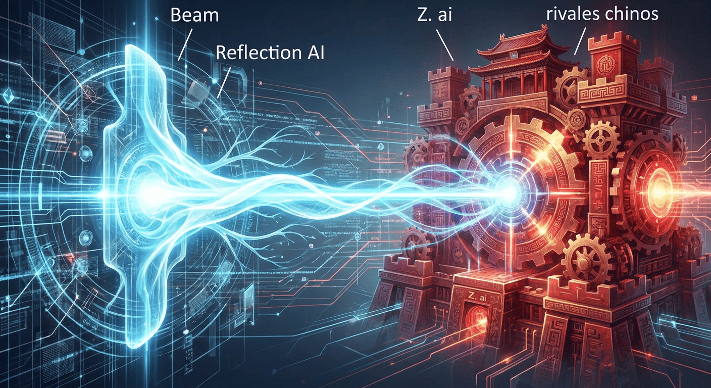 Reflection AI lanza Beam, su IA abierta frente a China