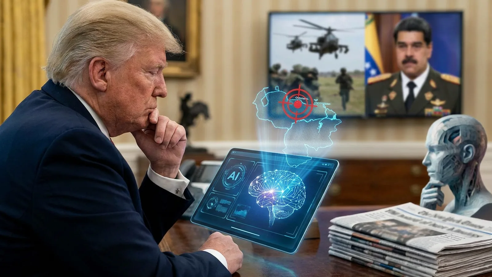 Trump usó Grok para evaluar captura de Maduro, revela Time