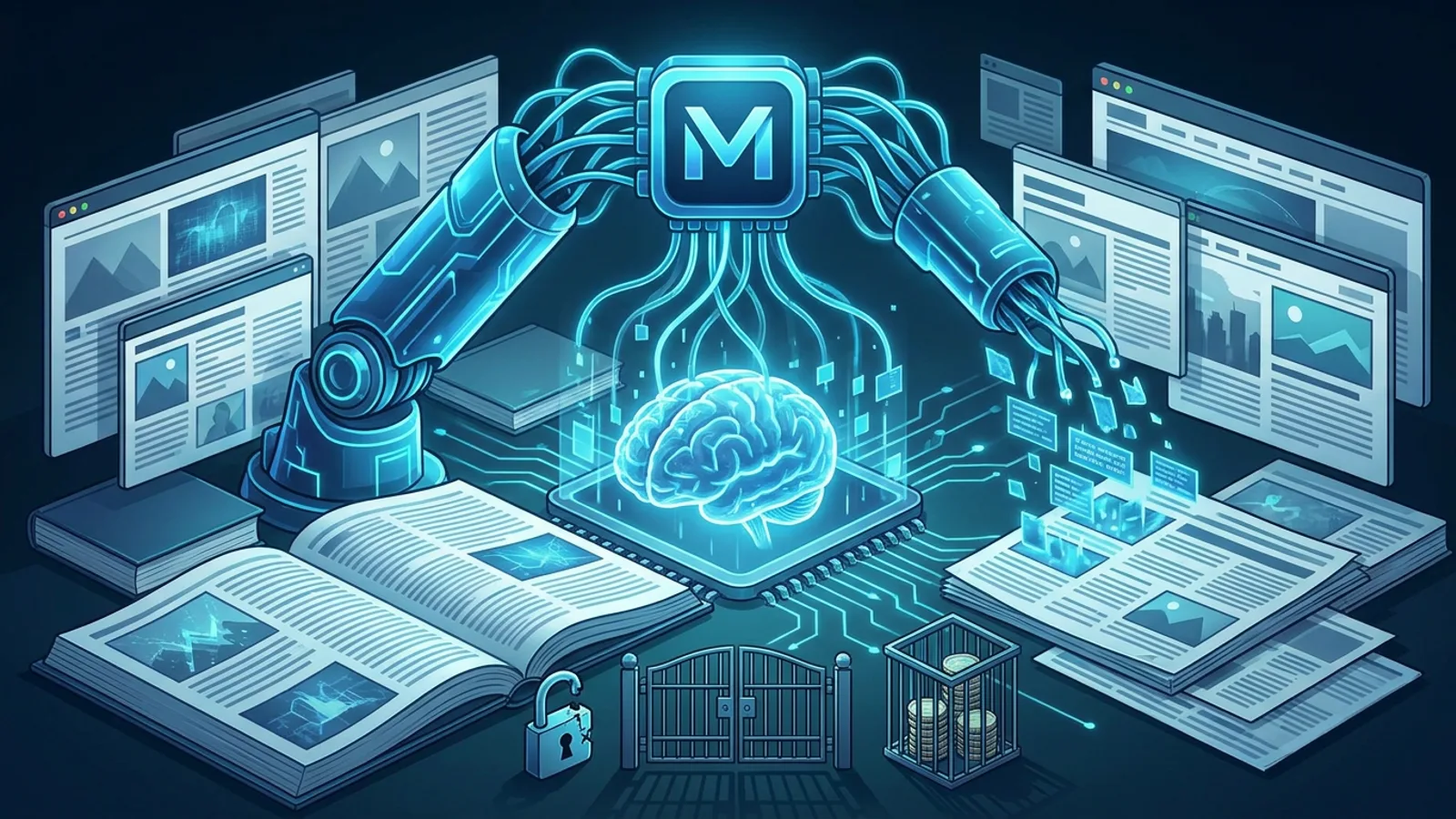 Meta podría entrenar su IA con webs de medios sin pagar